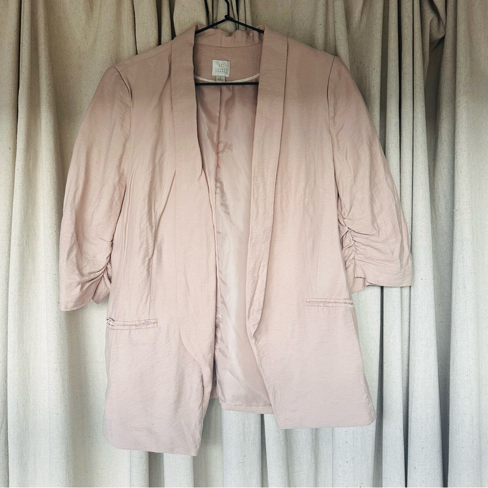 LC Lauren Conrad Light Pink Blazer